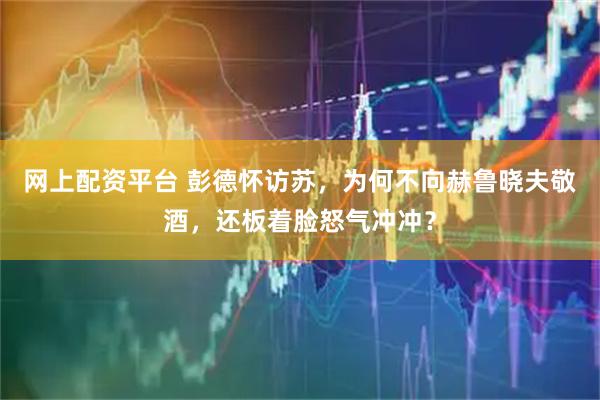 网上配资平台 彭德怀访苏，为何不向赫鲁晓夫敬酒，还板着脸怒气冲冲？