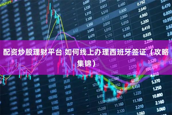 配资炒股理财平台 如何线上办理西班牙签证（攻略集锦）